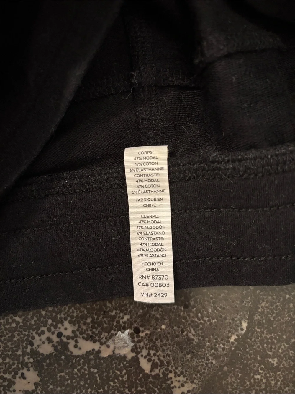 ALO Yoga Urban Moto Sweatpants Women's Medium Black Joggers